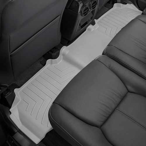 Килимки в салон для Land Rover Discovery 2013 - з бортиком задні сірі LR4 463623