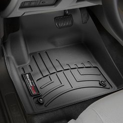 Килимки в салон для Land Rover Discovery Sport 2015 - з бортиком передні чорні 447961