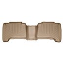 Килимки в салон для Toyota Land Cruiser Prado 120 2003-08 з бортиком бежеві задні 450702