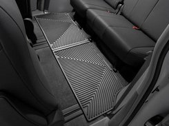 Коврики в салон для Toyota Sienna 2010- задние 7-8 мест 3 ряд черный W245