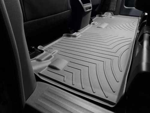 Килимки в салон для Toyota Sienna 2010 - з бортиком 2-й ряд 8 місць сірі 463002