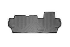 Коврики в салон для Toyota Sienna 2010- с бортиком 3 ряд черные 8 мест 443003