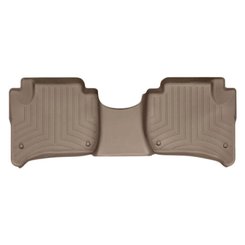 Коврики в салон для Volkswagen Touareg 2010- бортиком задние бежев 2 зон 453332