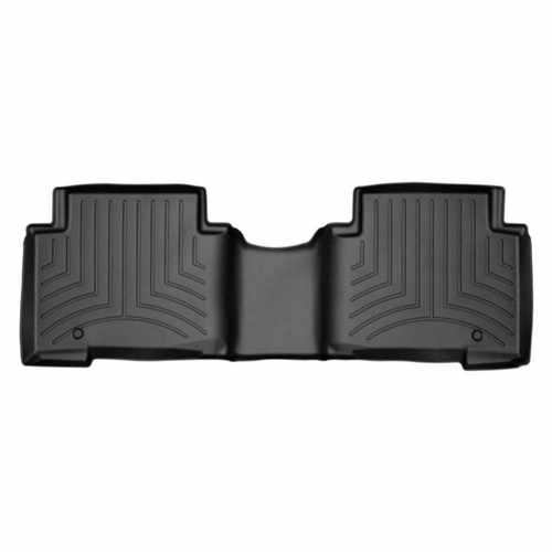 Килимки в салон для Hyundai Santa Fe 2012 - з бортиком чорні задні GRAND 444403
