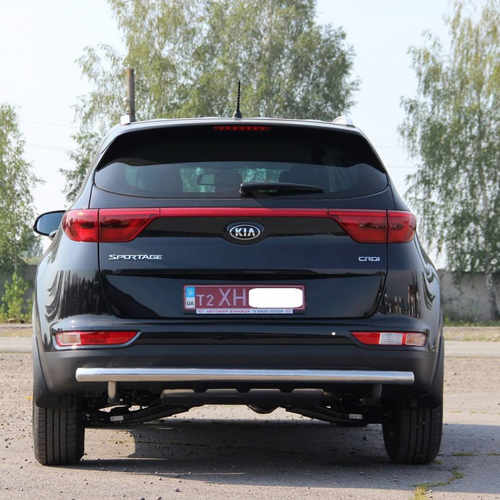 Захист заднього бампера пряма для Kia Sportage 2016-