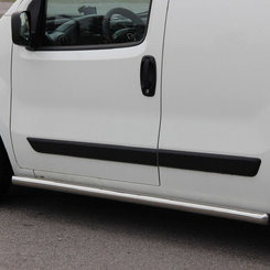 Пороги труба D60 для Fiat Fiorino III 2008-2013