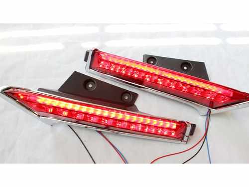 LED вставки задніх стійок кузова Nissan X-Trail T32 2014+