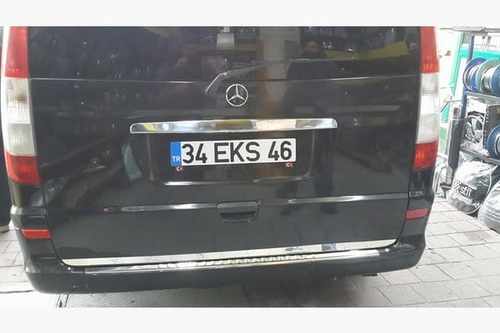 Хром кромка багажника Carmos для Mercedes Vito 639