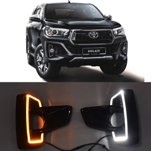 DRL штатні денні ходові вогні Toyota Hilux 2018-2020
