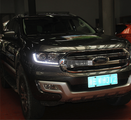 Передні фари з LED DRL для Ford Ranger T7 2017+