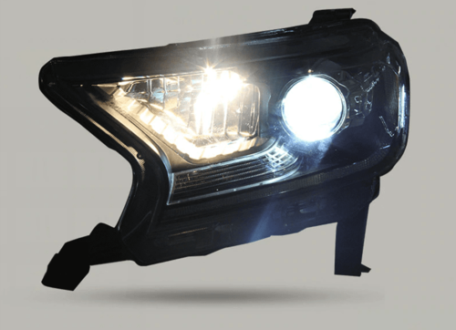 Передні фари з LED DRL для Ford Ranger T7 2017+