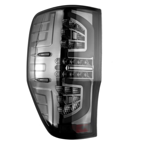 Задні ліхтарі LED для Ford Ranger T6, T7 2012-2016, 2017+ (чорні)