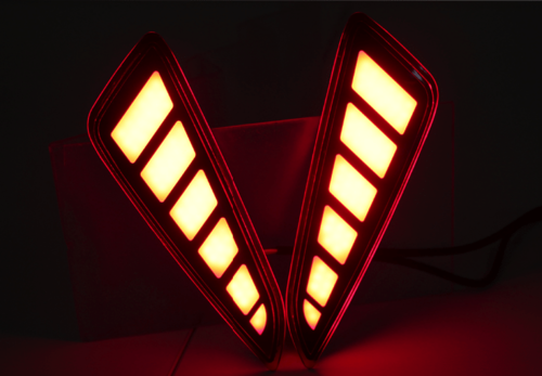 Світлодіодні LED катафоти в задній бампер для Toyota C-HR