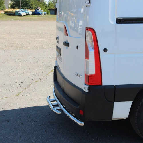 Захист заднього бампера (сходинка) для Renault Master 2010+ (NISSAN NV400 -2010+, Opel Movano-2010+)