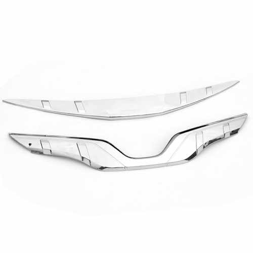 Хром накладка накромку капота для Toyota Camry 70 2018+ Тип B