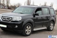 Пороги лист нержавійка для Honda Pilot 2008-