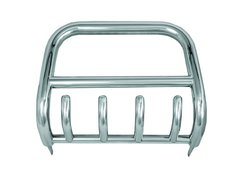 Кенгурятник с перемычкой и грилем D51  Toyota Prado 150 13+
