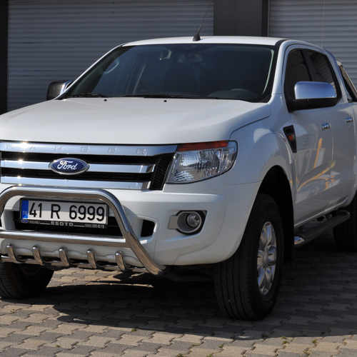 Кенгурятник з перемичкою і грилем D60 для Mitsubishi Pajero Sport 2008+