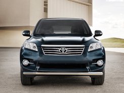 Защита переднего бампера для Toyota LC120 2002-2009 (ST-Line, ST008)