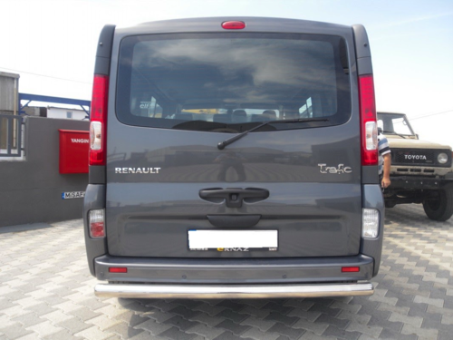 Захист заднього бампера пряма труба для Renault Kangoo 2013-