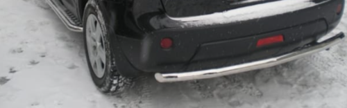 Захист заднього бампера для Nissan Qashqai 2010-2014