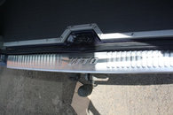 Хром накладка на задній бампер (глянець) Omsa для Vito 638 1999-2004