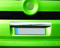 Хром накладка над номером кришкb багажника Omsa для Fiat Fiorino/Qubo 2008-