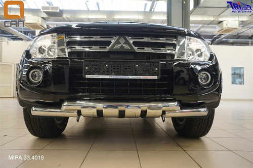 Захист переднього бампера Can Oto для Pajero