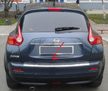 Хром накладка на задній бампер (нерж.) для Nissan Juke 2010+