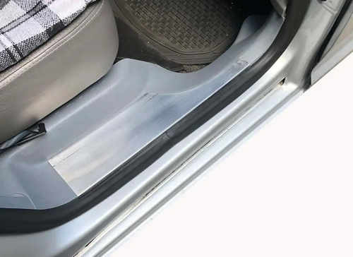 Хром накладки на внутрішні пороги (3 шт ) Carmos для VW Caddy 2004-2011