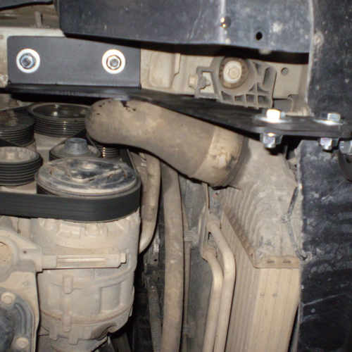 Кенгурятник з гратами для Renault Masrer 2010+ (NISSAN NV400 2010+, Opel Movano-2010+)