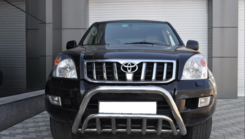 Кенгурятник с решеткой для Toyota Prado 120