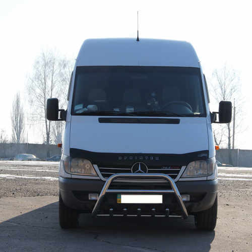 Кенгурятник з перемичкою і грилем D60 для Mercedes Sprınter 1995-2000