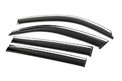 Вітровики Toyota land Cruiser 200 , з хром окантовкою 4шт.