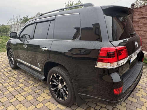 Вітровики Toyota land Cruiser 200 , з хром окантовкою 4шт.