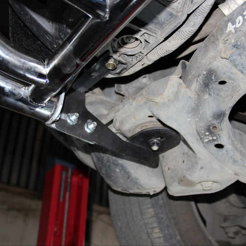 Кенгурятник з перемичкою і грилем D51 для Hyundai Santa Fe 2010-2012