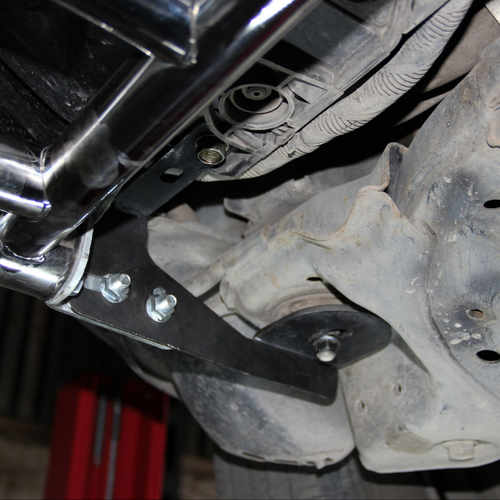 Кенгурятник з написом і грилем D51 для Hyundai Santa Fe 2010-2012 (WT004)