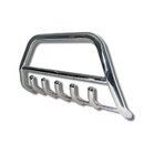 Кенгурятник з написом і грилем D51 для Mitsubishi Outlander 2006-2010 (WT004)