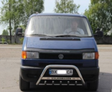 Кенгурятник D51 з написом для VW T4 1990-2003