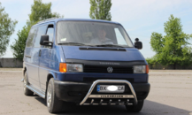 Кенгурятник D60 з написом для VW T4 1990-2003