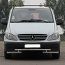 Передій захист подвійний для Мерседес Віто 2004-2010