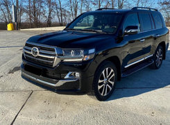 Аеродинамічна накладка переднього Executive Lounge бампера Toyota Land Cruiser 200 2016+ 