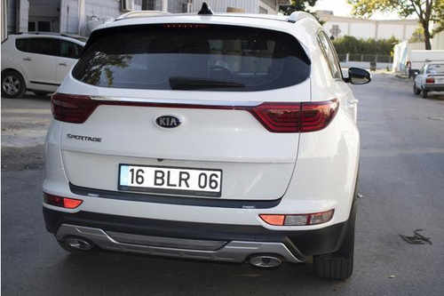 Накладка на задній бампер для Kia Sportage 2016-2018