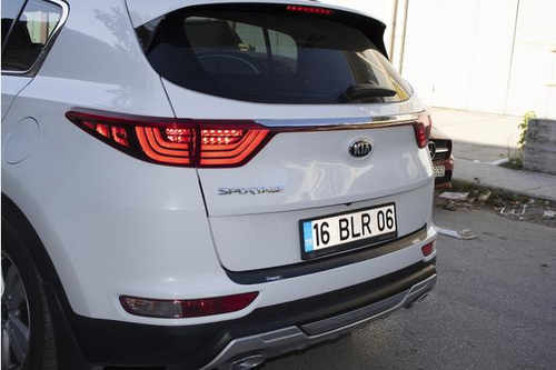 Накладка на задній бампер для Kia Sportage 2016-2018