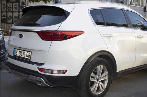Накладка на задній бампер для Kia Sportage 2016-2018