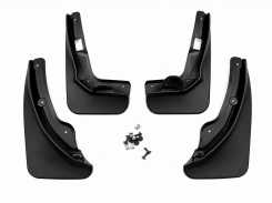 Бризковики Mercedes-Benz C-class W204 2007-2010 , (4шт.)