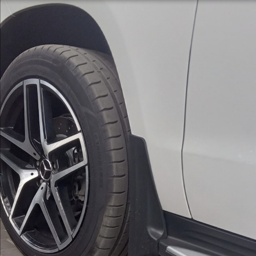 Бризковики Mercedes GL/GLS/ML/GLE X166 2012-2019 з підніжками 4шт
