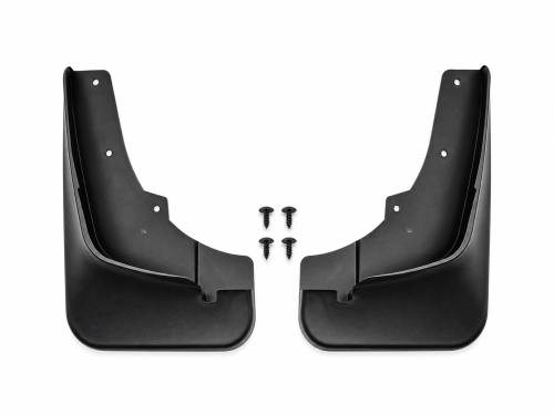 Брызговики передние Mitsubishi Outlander XL 07-12, узкий порог