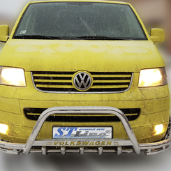 Кенгурятник з захистом бампера для Volkswagen T5 2003-2010
