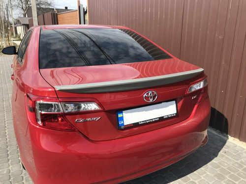 Спойлер лип багажника Toyota Camry 50 2011-2016 USA